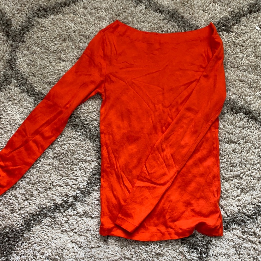 Orange long sleeve
